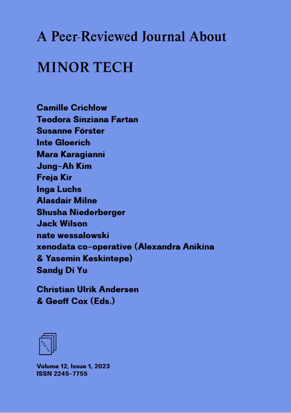 					View Vol. 12 No. 1 (2023): Minor Tech
				