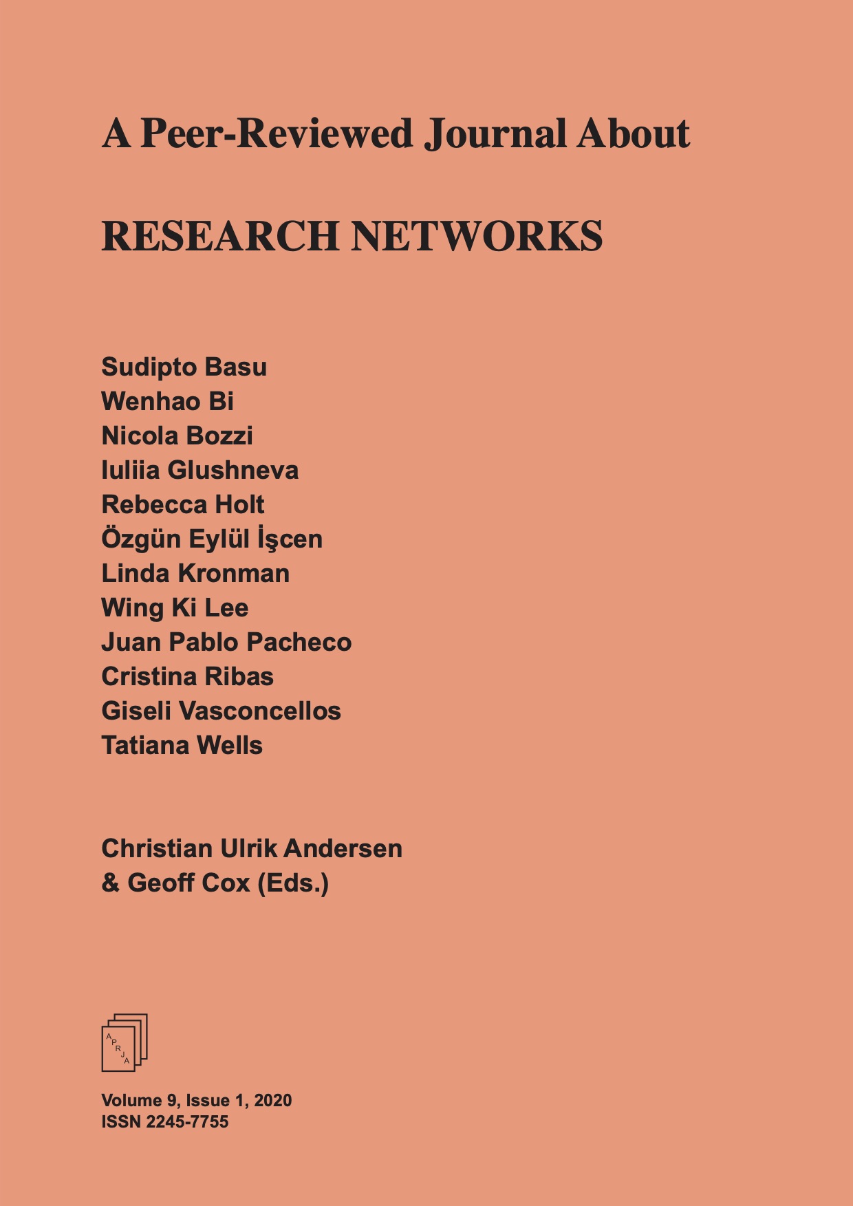 					View Vol. 9 No. 1 (2020): Research Networks
				