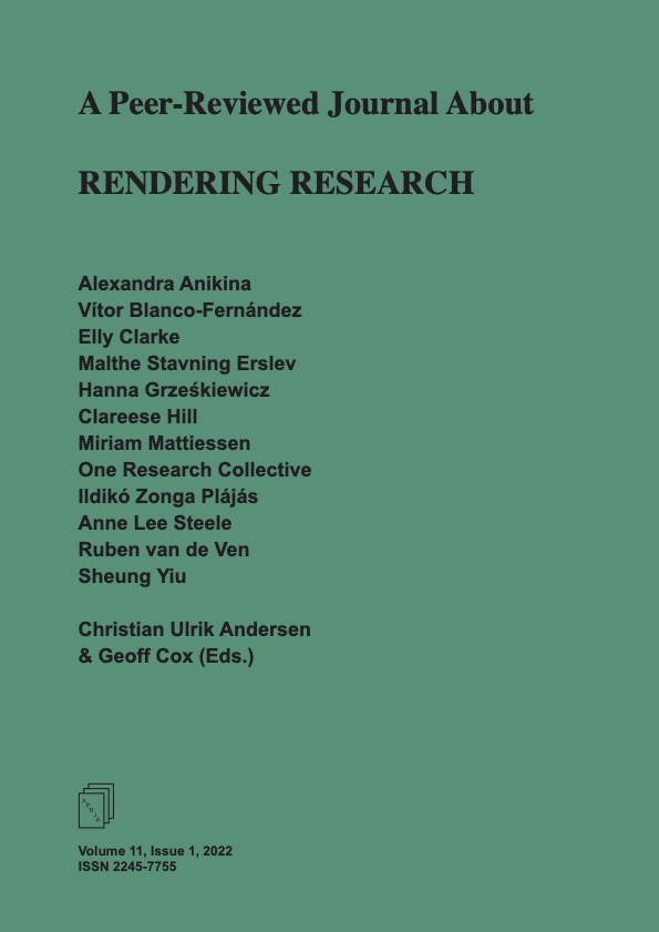 					View Vol. 11 No. 1 (2022): Rendering Research
				